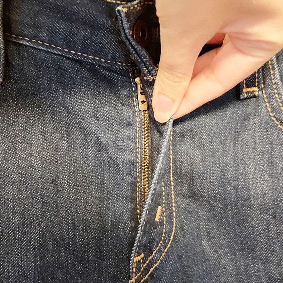 New Levi’s Vintage 70's Flare Mid Rise Jeans Dark Wash 26 - Picture 7 of 8